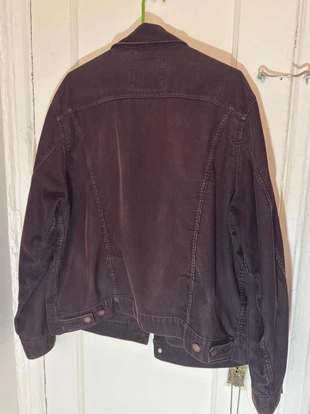 Levi's Brown/Black Corduroy Trucker Jacket - Picture 2 of 5